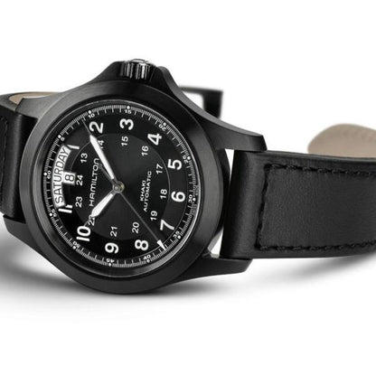 ハミルトン 腕時計 カーキ フィールドキング HAMILTON オートデイデイト 40mm H64465733 国内正規品