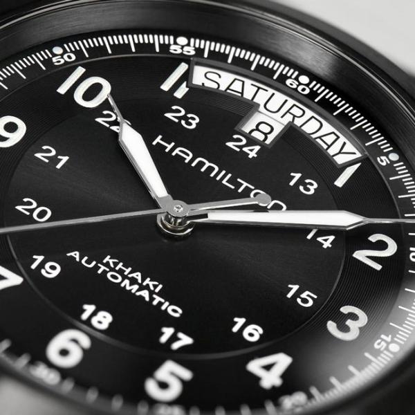 ハミルトン 腕時計 カーキ フィールドキング HAMILTON オートデイデイト 40mm H64465733 国内正規品