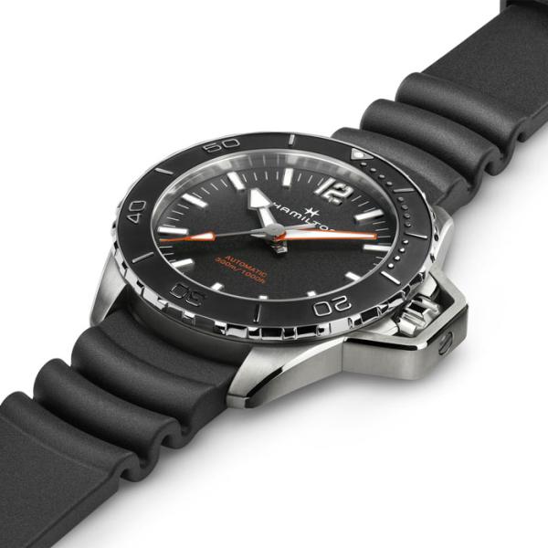 ハミルトン 腕時計 HAMILTON カーキネイビーオープンウォーターオート 46mm 自動巻 H77825330 国内正規品メンズ
