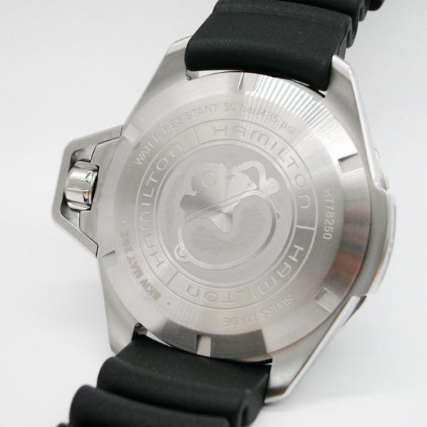 ハミルトン 腕時計 HAMILTON カーキネイビーオープンウォーターオート 46mm 自動巻 H77825330 国内正規品メンズ