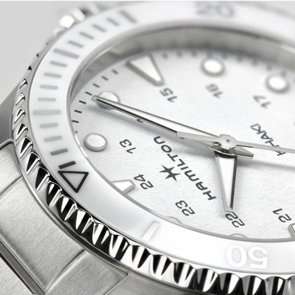ハミルトン 腕時計 カーキ HAMILTON ネイビーScuba Quartz クォーツ 37mm H82221110 国内正規品