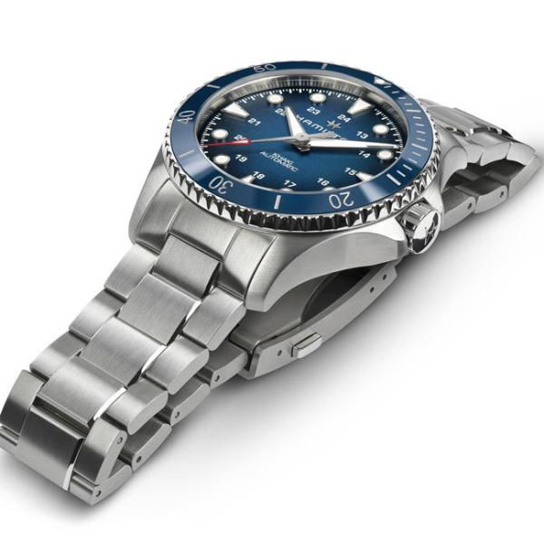 ハミルトン 腕時計 カーキ HAMILTON ネイビーScuba Auto オート 43mm 自動巻 H82505140 国内正規品メンズ