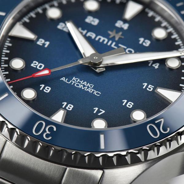 ハミルトン 腕時計 カーキ HAMILTON ネイビーScuba Auto オート 43mm 自動巻 H82505140 国内正規品メンズ