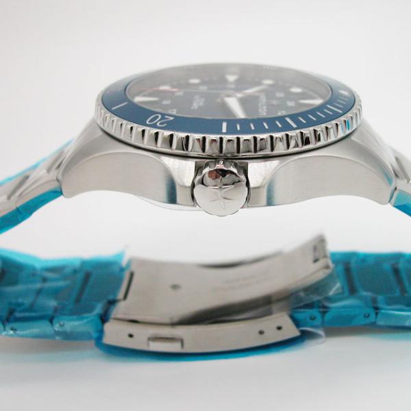 ハミルトン 腕時計 カーキ HAMILTON ネイビーScuba Auto オート 43mm 自動巻 H82505140 国内正規品メンズ