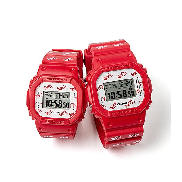 G-SHOCK ジーショック 腕時計 Baby-G G PRESENTSラバーズコレクション2020 レッドカラー LOV-20B-4JR ペアウォッチ