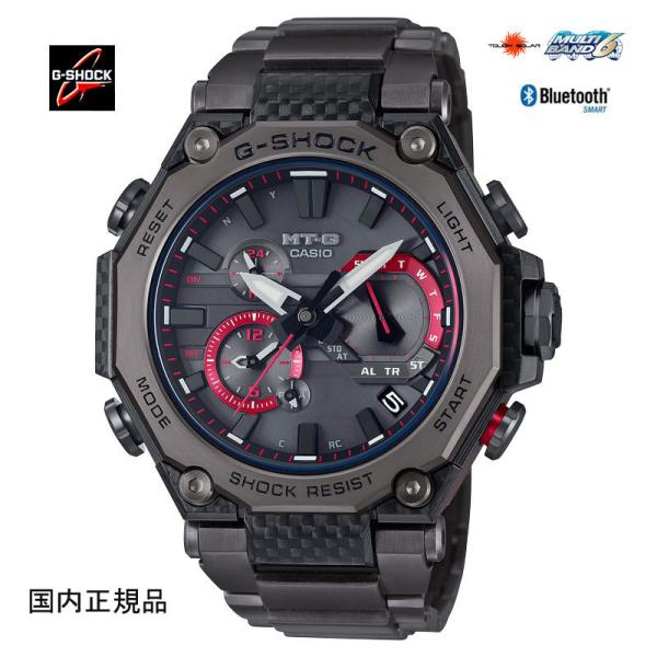 ▼▼CASIO カシオ メンズ腕時計 G-SHOCK ソーラー電波クオーツ MTG-B10000-1AJF  ブラック