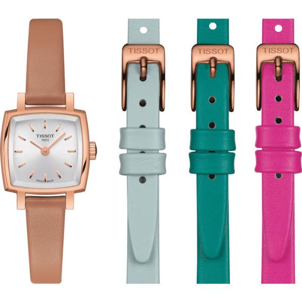 ティソ 腕時計 TISSOT ラブリー サマーセット T0581093603101 皮ベルト3本付 国内正規品