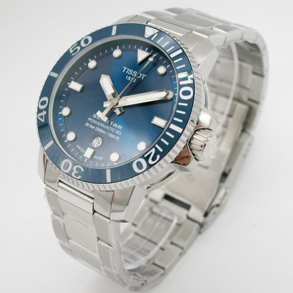ティソ 腕時計 TISSOT SEASTAR シースター 1000 パワーマチック80 自動巻 T1204071104103 メンズ 国内正規品