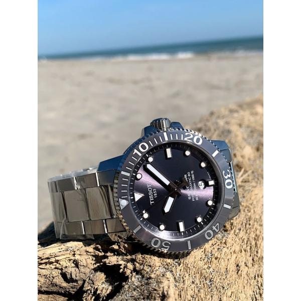ティソ 腕時計 TISSOT SEASTAR シースター 1000 パワーマチック80 自動巻 T1204071108101 メンズ 国内正規品