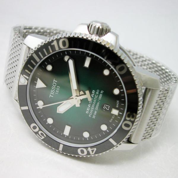 ティソ 腕時計 TISSOT SEASTAR シースター 1000 オートマティック T120.407.11.091.00 メンズウォッチ 国内正規品