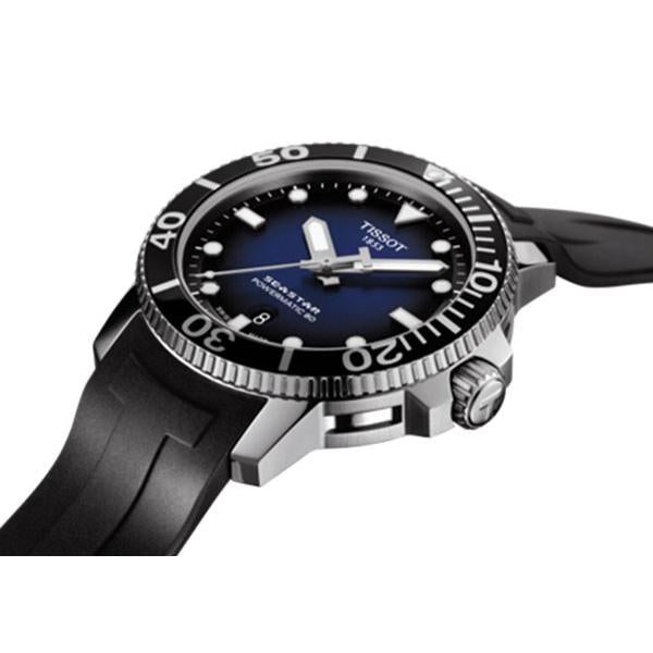 TISSOT ティソ 腕時計 SEASTAR シースター 1000 AUTOMATIC 自動巻き ブルーダイヤル T1204071704100 メンズ 国内正規品