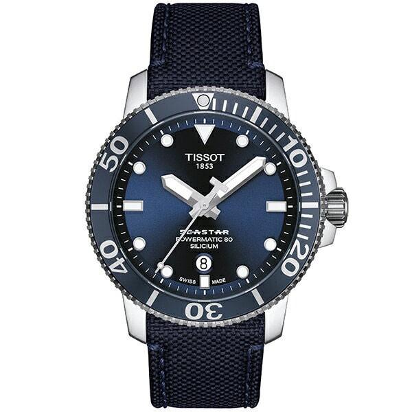 TISSOT ティソ 腕時計 SEASTAR シースター 1000 AUTOMATIC 自動巻き シリシウム T1204071704101 –  宝飾品・時計の太陽堂