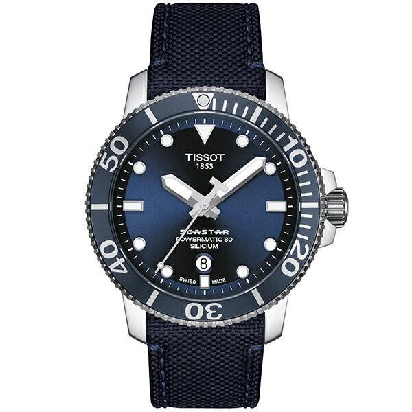 TISSOT ティソ 腕時計 SEASTAR シースター 1000 AUTOMATIC 自動巻き シリシウム T1204071704101 メンズ 国内正規品