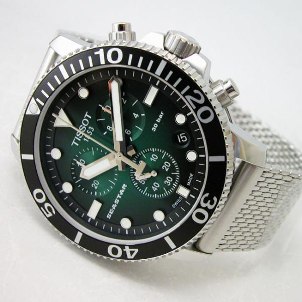 ティソ 腕時計 TISSOT SEASTAR シースター 1000 クロノグラフ T1204171109100 メンズ 国内正規品
