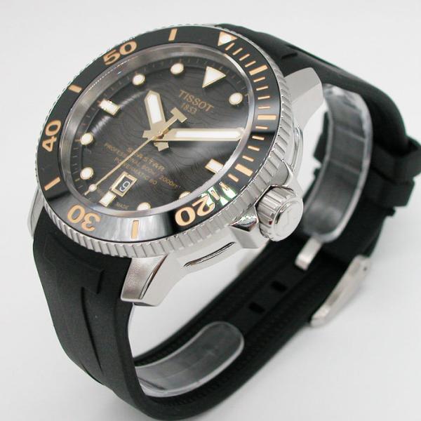 ティソ 腕時計 TISSOT SEASTAR シースター 2000 プロフェッショナル 自動巻 T1206071744101 メンズ 国内正規品