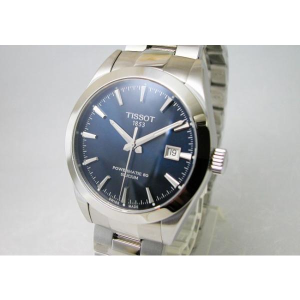ティソ 腕時計 ジェントルマン オートマティック TISSOT パワーマティック80 シリシウム T1274071104100 メンズ 国内正規品