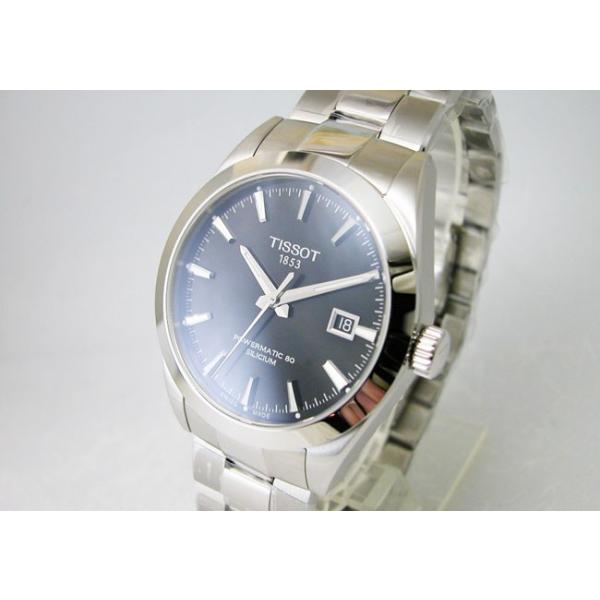 TISSOT ティソ 腕時計 ジェントルマン オートマティック パワーマティック80 シリシウム T1274071105100 メンズ 国内正規品