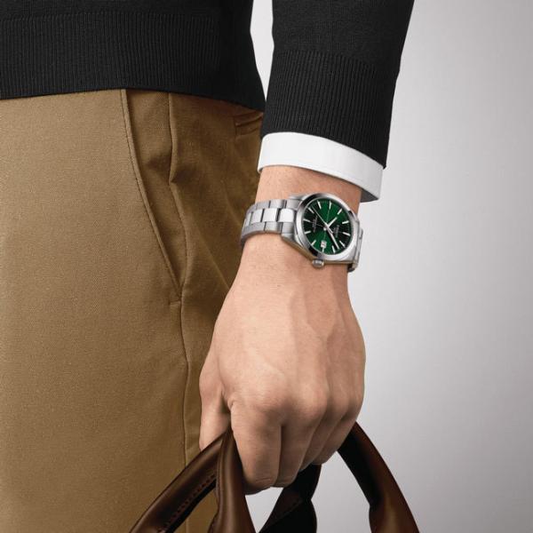 ティソ 腕時計 TISSOT ジェントルマン オートマティック パワーマティック80 シリシウム T1274071109101 メンズ 国内正規品