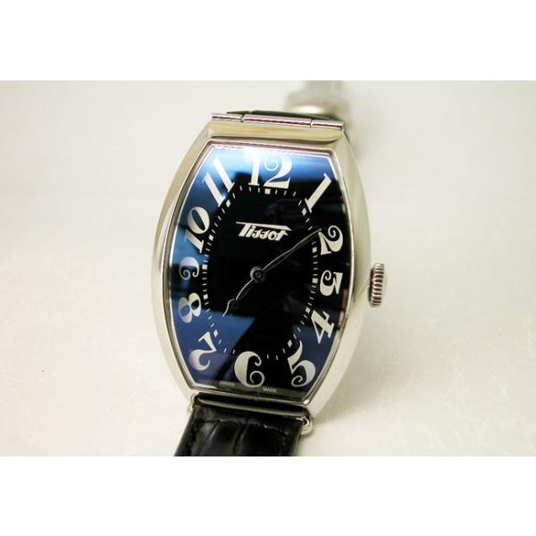 ティソ ヘリテージ ポルト クォーツ TISSOT HERITAGE PORTO ブラック文字盤 レザー T1285091605200 国内正規品