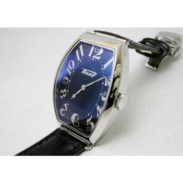 ティソ ヘリテージ ポルト クォーツ TISSOT HERITAGE PORTO ブラック文字盤 レザー T1285091605200 国内正規品