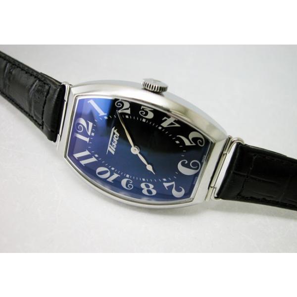 ティソ ヘリテージ ポルト クォーツ TISSOT HERITAGE PORTO ブラック文字盤 レザー T1285091605200 国内正規品