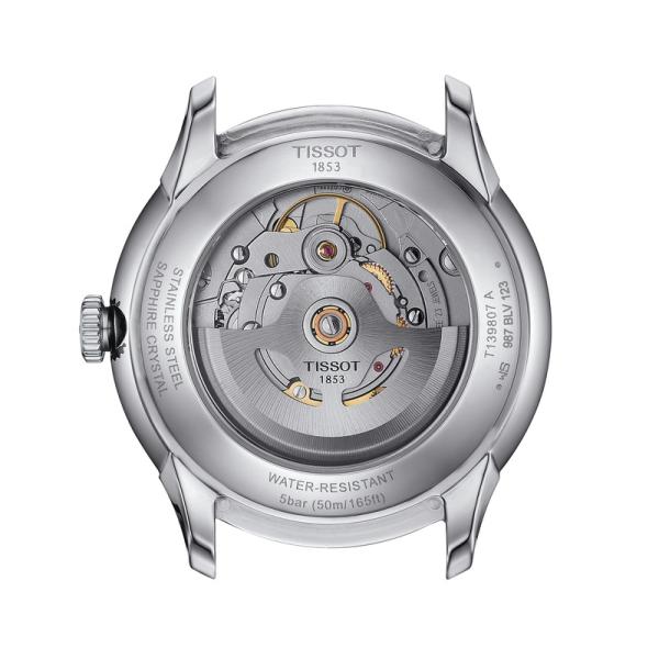 ティソ 腕時計 TISSOT シュマン・デ・トゥレル パワーマティック80 39mm ブルー文字盤 T1398071604100 国内正規品
