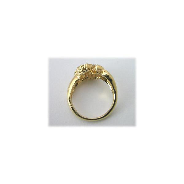 K18 ルビーダイヤモンドリング 眩い輝き