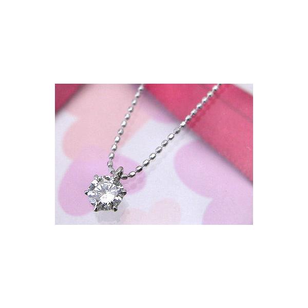 PT プラチナ ダイヤモンドペンダントネックレス 0.363CT