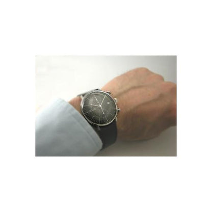 マックス・ビルBYユンハンス JUNGHANS クロノスコープ自動巻き腕時計027  4601 00  国内正規品