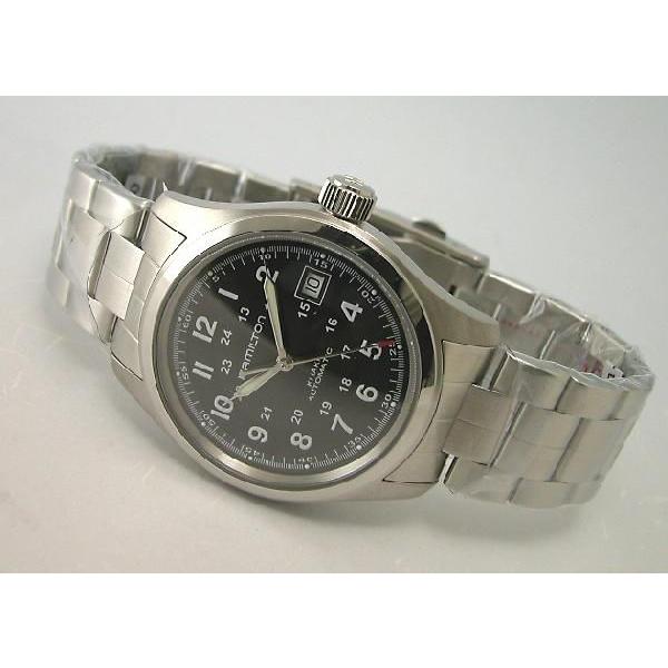 ハミルトン 腕時計 HAMILTON カーキフィールドオート38mm ステンレスブレス H70455133 国内正規品 メンズ