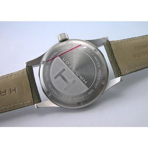 HAMILTON ハミルトン カーキフィールドメカ38mm メンズ腕時計 H69439363 国内正規品