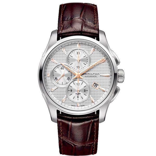 HAMILTON ハミルトン 腕時計 Jazzmaster Auto Chrono ジャズマスター オートクロノ 自動巻クロノグラフ カーフベルト H32596551正規品メンズ