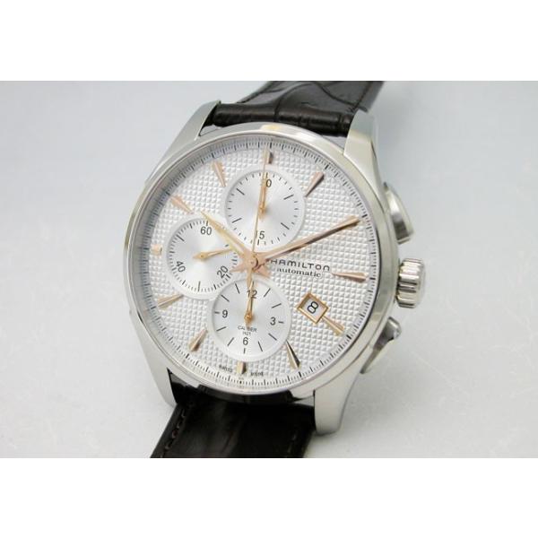 HAMILTON ハミルトン 腕時計 Jazzmaster Auto Chrono ジャズマスター オートクロノ 自動巻クロノグラフ カーフベルト H32596551正規品メンズ