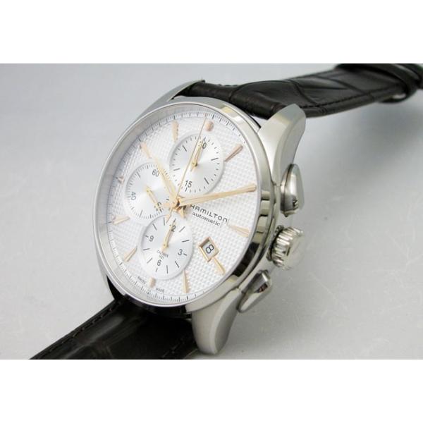 HAMILTON ハミルトン 腕時計 Jazzmaster Auto Chrono ジャズマスター オートクロノ 自動巻クロノグラフ カーフベルト H32596551正規品メンズ