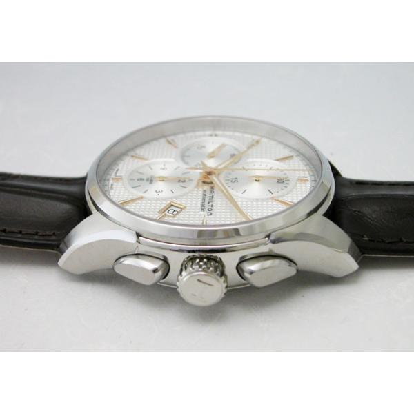 HAMILTON ハミルトン 腕時計 Jazzmaster Auto Chrono ジャズマスター オートクロノ 自動巻クロノグラフ カーフベルト H32596551正規品メンズ