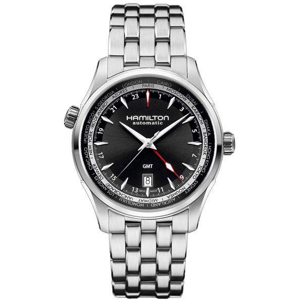 HAMILTON ハミルトン 腕時計 Jazzmaster ジャズマスター GMT 自動巻 H32695131 正規品メンズ