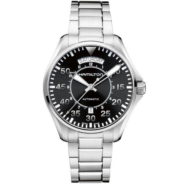 HAMILTON ハミルトン 腕時計 KHAKI カーキ PILOTパイロット オート自動巻 映画インターステラータイアップ 42mm H64615135 国内正規品