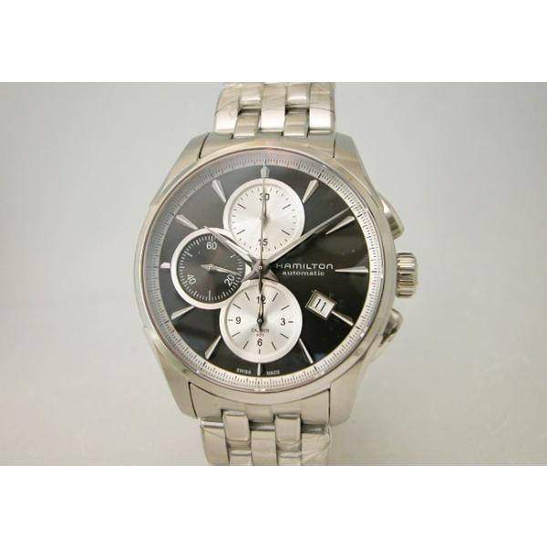 HAMILTON ハミルトン 腕時計 Jazzmaster Auto Chrono ジャズマスター オートクロノ 自 動巻クロノグラフ SSブレスレット H32596181 国内正規品メンズ