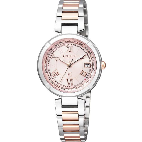 シチズン CITIZEN 腕時計 クロスシー ティタニアライン ソーラー電波 EC1114-51W ハッピーフライトレディース