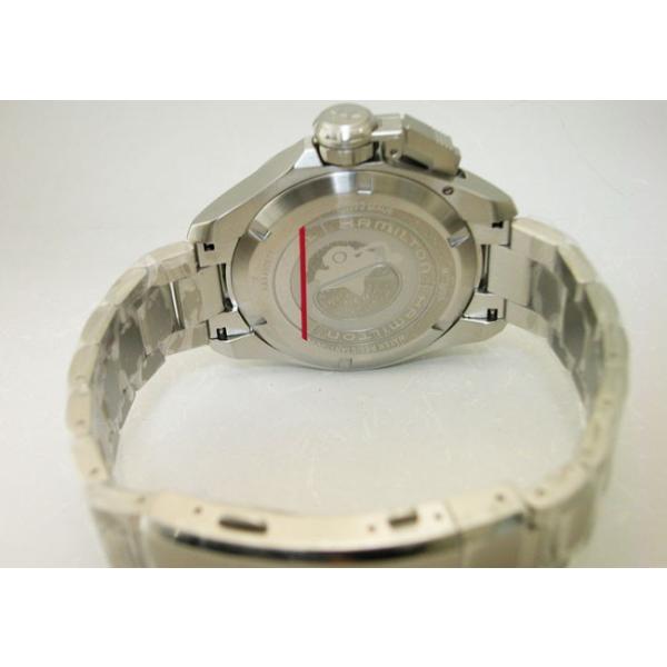 HAMILTON ハミルトン 腕時計 Khaki Navy Open Water Auto カーキ ネイビー オープンウォーターオート H77605135 国内正規品 メンズ