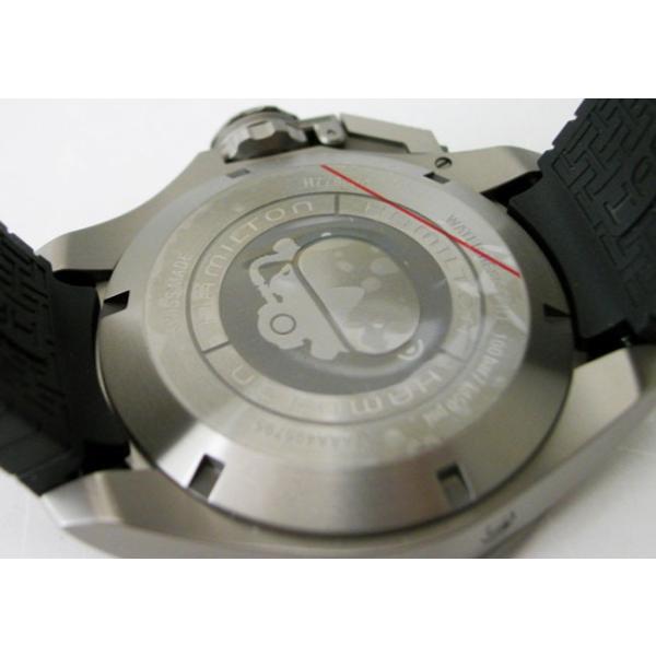 HAMILTON ハミルトン 腕時計 Khaki Navy Open Water Auto カーキ ネイビー オープンウォーターチタニウムオート H77805335 国内正規品 メンズ
