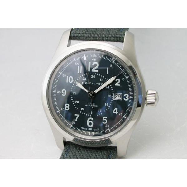 ハミルトン HAMILTON 腕時計 カーキ フィールドオート 42mm ブルー H70605943 国内正規品