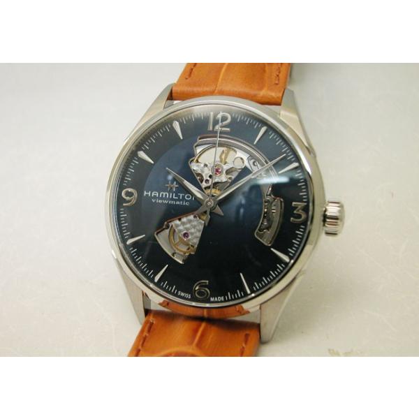 HAMILTON ハミルトン 腕時計 Jazzmaster Open Heart Auto ジャズマスターオープンハート42mm 自動巻 H32705541 国内正規品 メンズ