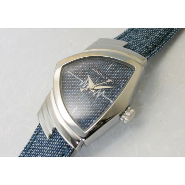 HAMILTON ハミルトン 腕時計 Ventura Classic Quartz ベンチュラ デニムデザインクォーツ H24211941 国内正規品レディース