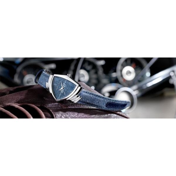 HAMILTON ハミルトン 腕時計 Ventura Classic Quartz ベンチュラ デニムデザインクォーツ H24211941 国内正規品レディース