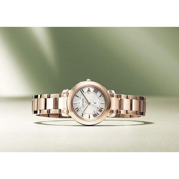 CITIZEN シチズン 腕時計 Hikari Collection エコドライブ電波 Titania Happy Flight サクラピンク ES9444-50A レディース