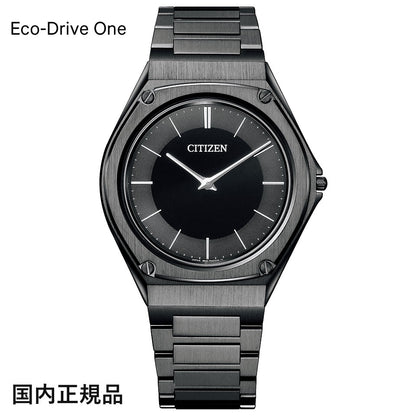 シチズン 腕時計 CITIZEN Eco-Drive One エコドライブワン ブラック メンズウォッチ  AR5064-57E