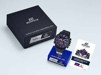 CASIO EDIFICE エディフィス ECB-800TR-2AJR Scuderia Toro Rosso Limited Edition スマートフォンリンク タフソーラー 10気圧防水 国内正規品 メンズ