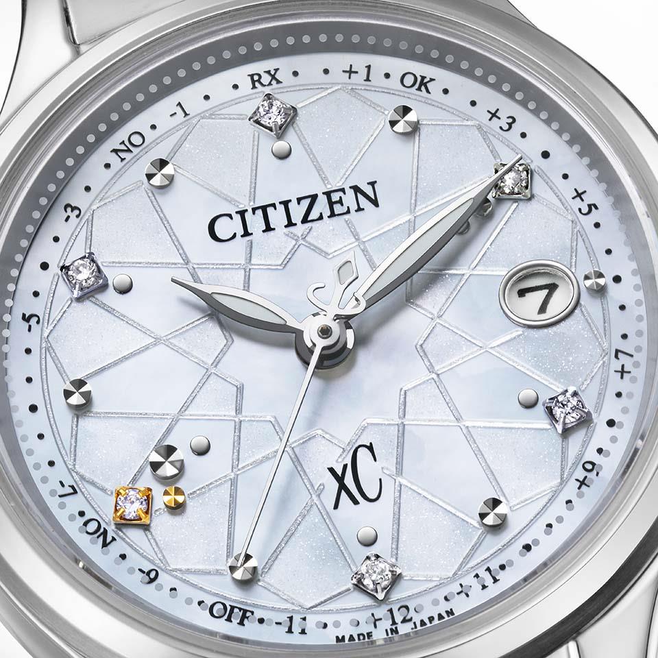 シチズン 腕時計 クロスシー CITIZEN エコドライブ電波 hikari collection Titania Happy Flight ES9490-87D 限定レディース