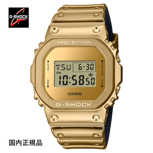 G-SHOCK ジーショック メタルカバード腕時計 GM-5600YMG-9JF メンズウォッチ 国内正規品